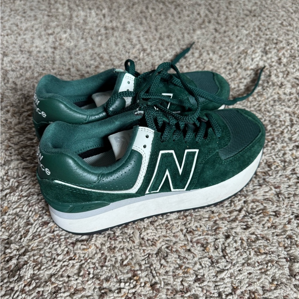 New Balance 574 Plus Platform Sneakers - Picture 9 of 12